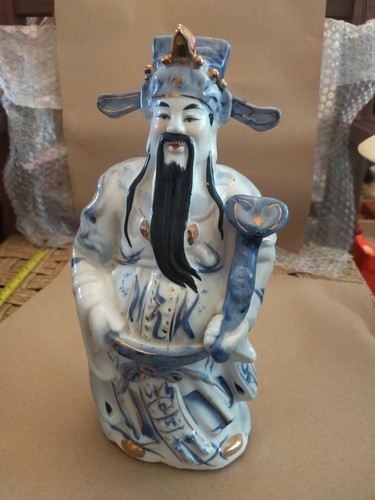 Vintage chinese oriental - oriental, blue