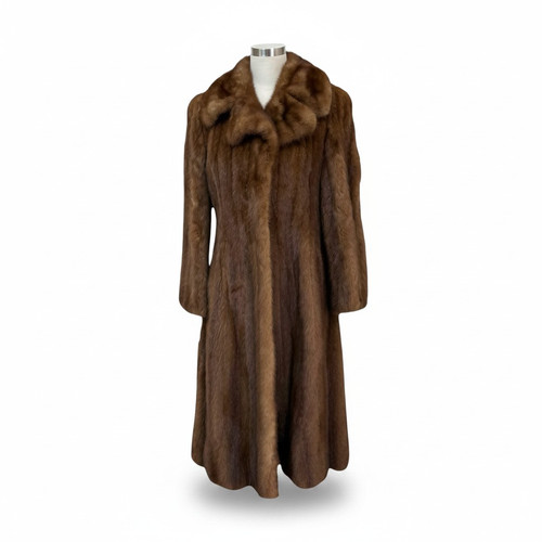 Ladies mink real fur - fur, coat