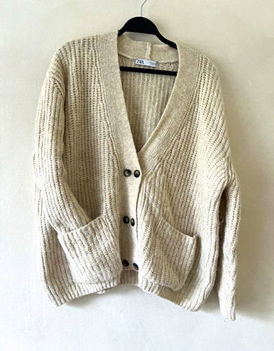 Zara beige women knit - women's,