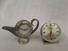 X 2 SWIZA 8 ALARM CLOCKS FOR