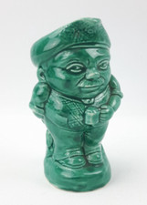Burlington Ware / J Shaw  12.5cm Green Character Toby Jug - Vintage 1950s