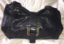 KOOBA Black Leather Flap