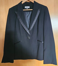 Marks and Spencer Ladies Black Tuxedo jacket, Size UK 16
