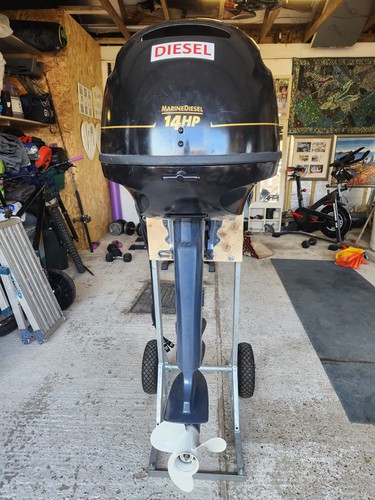 Diesel outboard engine - outboard,