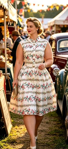 Vintage 1950s style - vintage,