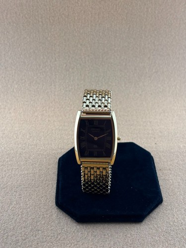 Black dial vintage seiko slim - black,