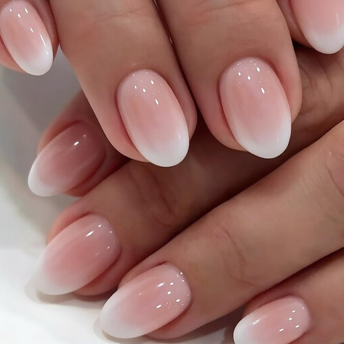 Ombre pink press - pink, on