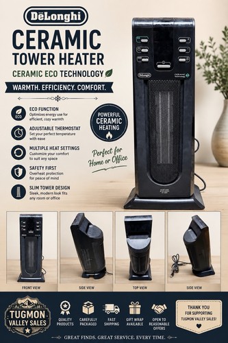 Longhi ceramic tower heater - tower,