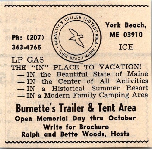 Burnette trailer tent area - burnette's,