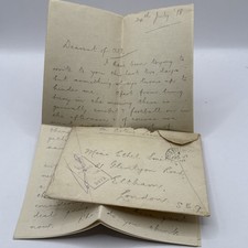 WW1 1918 Handwritten Letter