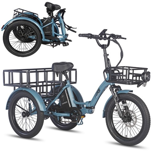 Foldable electric trike - foldable,