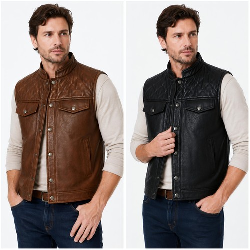 Men classic leather look - men’s,