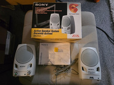Sony srs pc21 - srs-pc21, speakers⭐retro