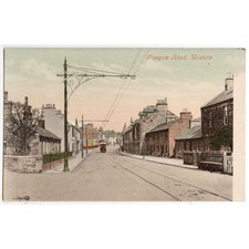 WISHAW Glasgow Road, Lanarkshire Postcard Unused