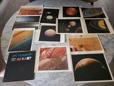 NASA Space Planets 8.5x11 Photo Cards ALL DIFFERENT PRINTS Voyager JPL 5883