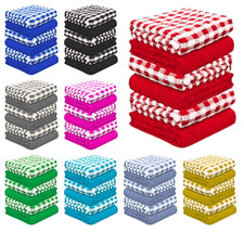 100X Mono Check  Terry Tea