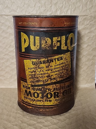 Purflo motor oil quart metal - quart,