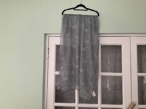 Harry potter hedwig scarf grey - potter,