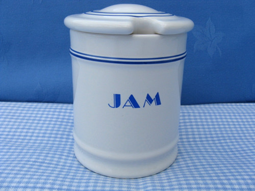 Vintage ceramic jam - ceramic, conserve