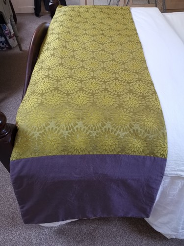 Mauve and lime green - mauve,