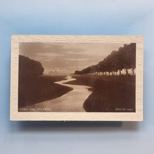 Cairo Postcard C1920 Real Photo Tram Track To The Pyramids Egypt