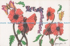 D298526 Remember. Poppy