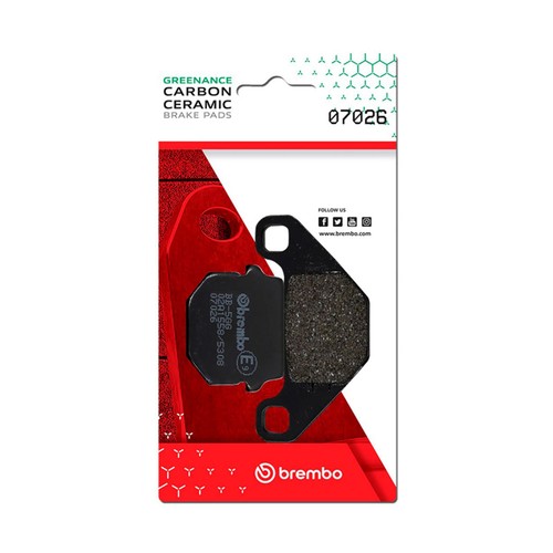 Carbon ceramic brake pad - carbon,
