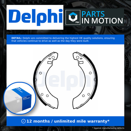 Brake shoes set - brake, fits