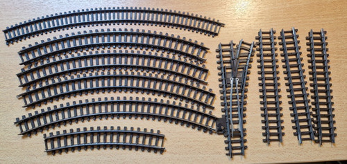 Triang job lot - of, straight