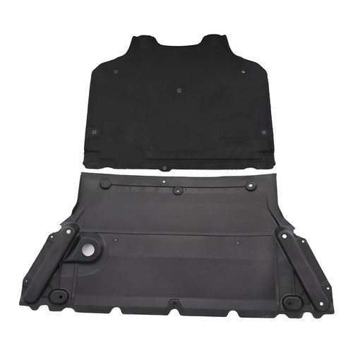 Undertray under engine - undertray, +