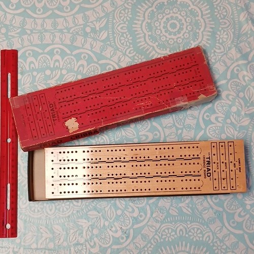 Triad cribbage board game - triad,