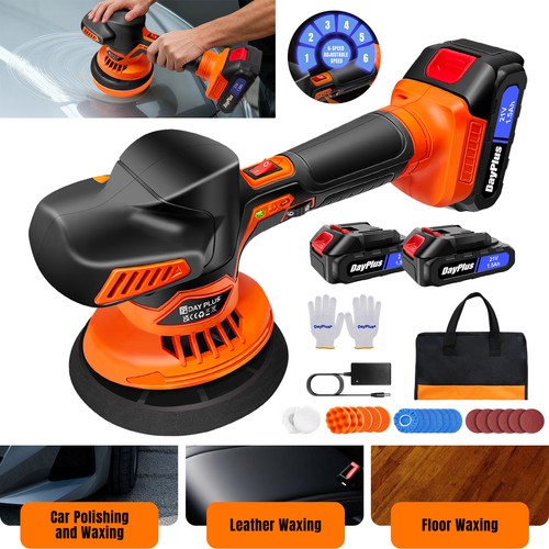 Cordless car da polisher - 6",