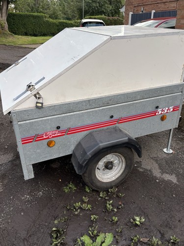 Lockable car trailer - lockable,