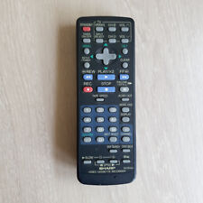 Sharp G0184AJ Black Handheld Remote Control For Sharp Video Cassette Recorder