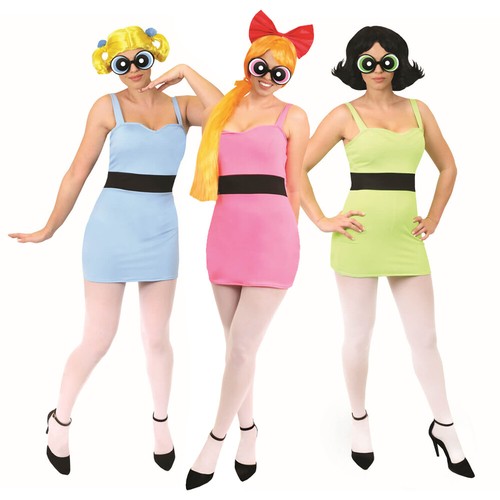 Ladies 1990s powerpuff girls - ladies,