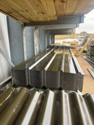 Green box profile roofing