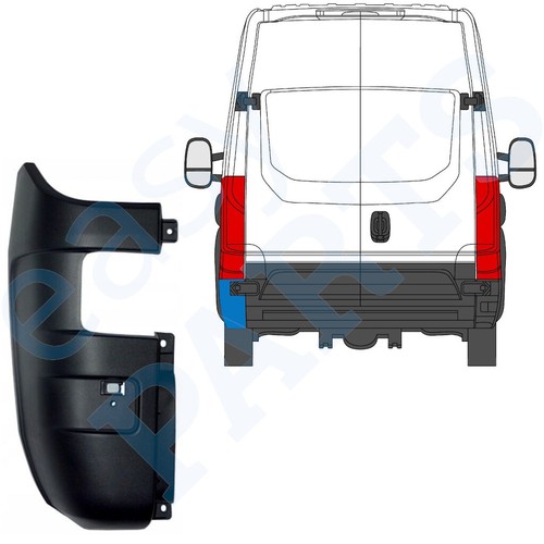 Iveco daily 2014 rear - 2014-,