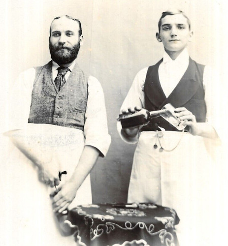 Cabinet card photo men - cabinet,