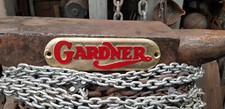 Foden Gardner Truck Engine Brass Badge Emblem 255mm x 75mm