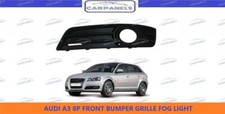 AUDI A3 LEFT FRONT BUMPER GRILLE FOG LIGHT TRIM BEZEL 2008 - 2012 8P0807681F9B9