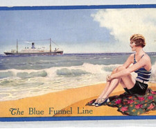 GB Art Postcard *BLUE FUNNEL