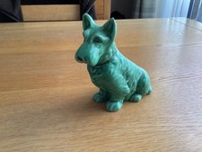 SYLVAC GREEN DOG FIGURINE
