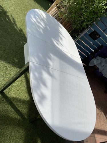 White gloss drop - gloss, dining