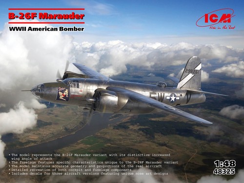 Icm martin 26f marauder - 1/48, b-26f
