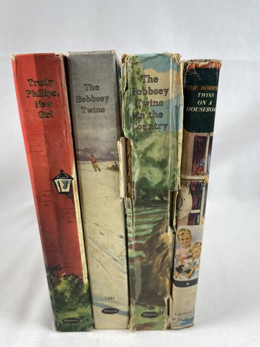 Lot vintage books - of, bobbsey