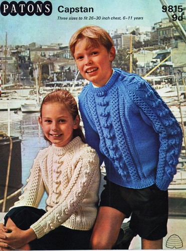 Vintage 1960s patons knitting - vintage,
