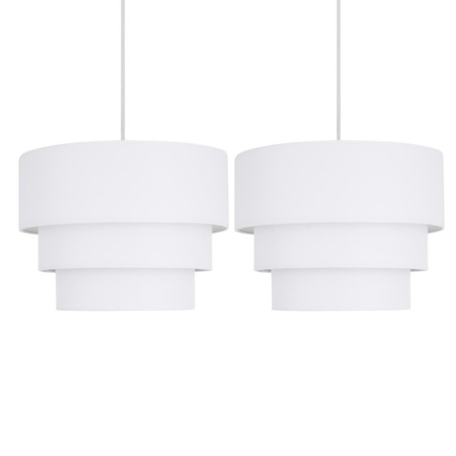 Pair white easy fit - of, ceiling