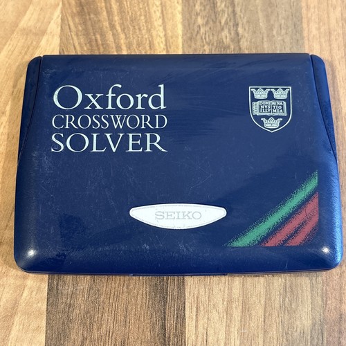 Oxford crossword solver seiko - crossword,