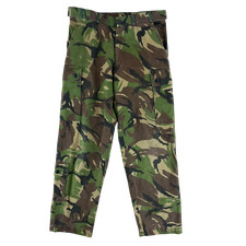 Dutch Army Trousers DPM Camouflage M93 Woodland Green Combat Cargo W34 L30.5