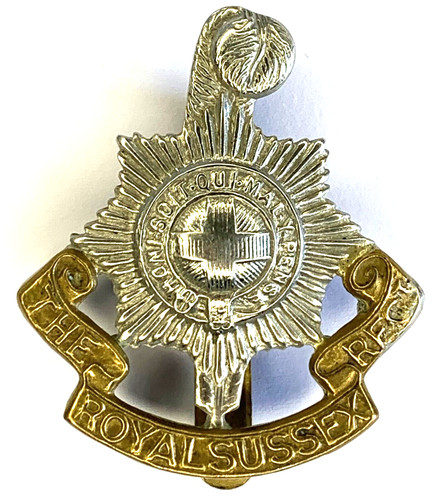 The royal sussex regiment cap - the,